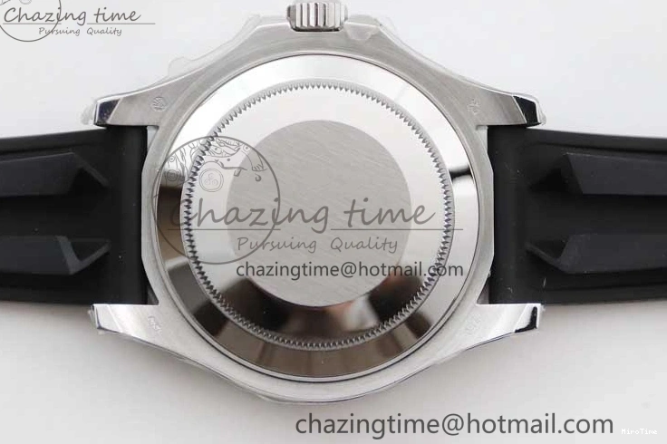 MiroTime 0328 Yacht-Master 42mm 226659 TWA 1:1 Best Edition 3D Black Ceramic Bezel on Oysterflex Strap VR Stretchable 2085